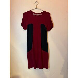 Miu Miu Red/ Black Dress Size 42